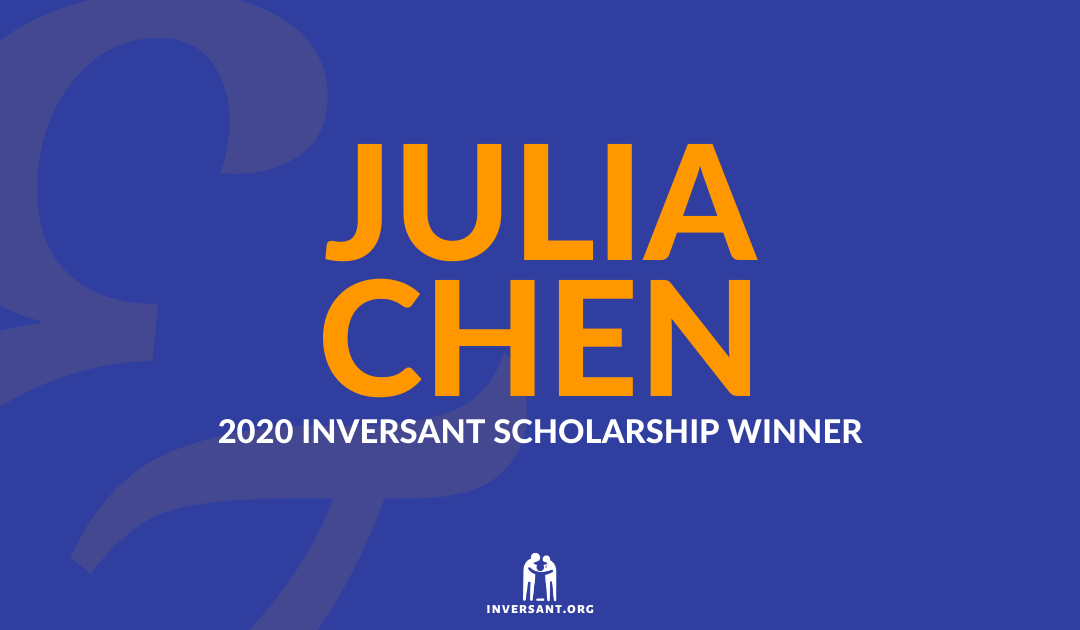 Julia Chen 2020 Inversant Scholarship Recipient