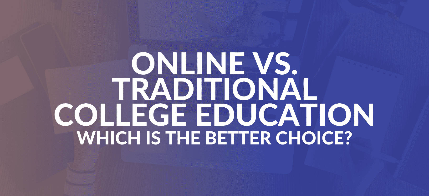 online vs traditional education
